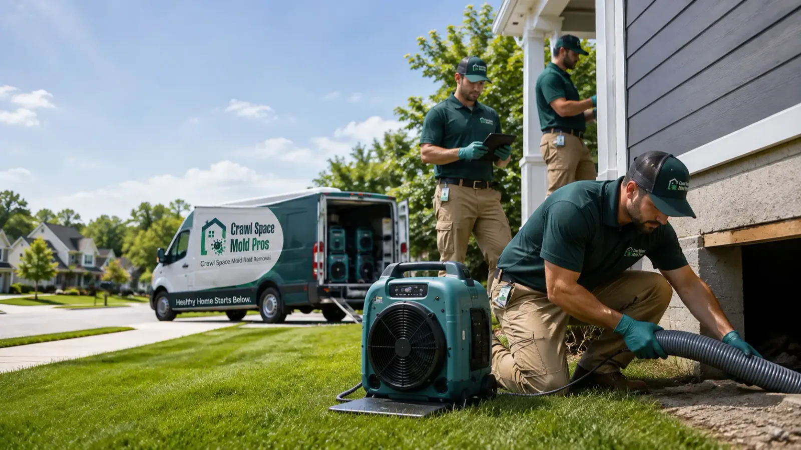 Crawl Space Mold Removal in Jermyn, TX